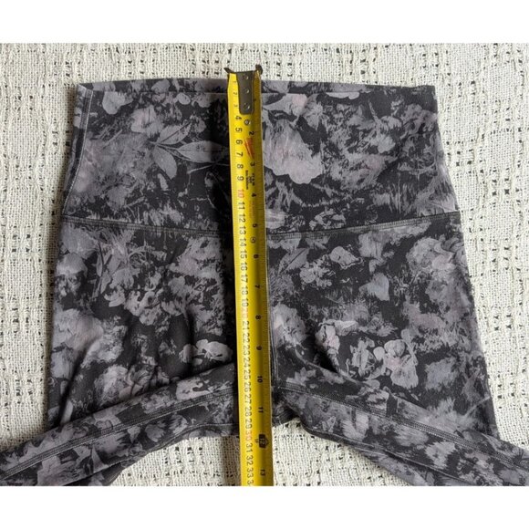 Lululemon Women's Size 6 Align Nulu Pant II 25" Floral Illusion Ice Grey - Picture 4 of 5